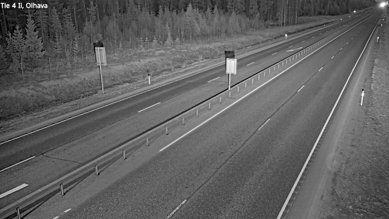 Weather Camera Image Road 4, Ii, Olhava, Ii, Pohjois-Pohjanmaa
