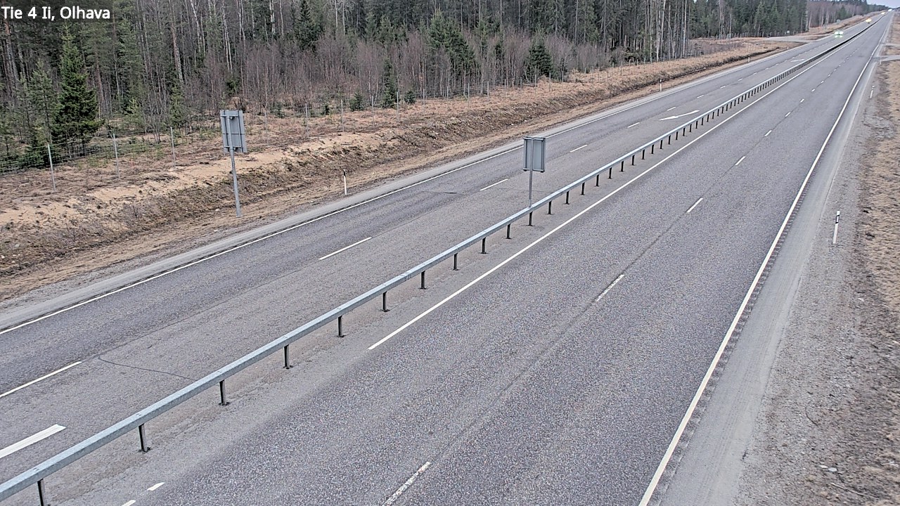 Weather Camera Image Road 4, Ii, Olhava, Ii, Pohjois-Pohjanmaa