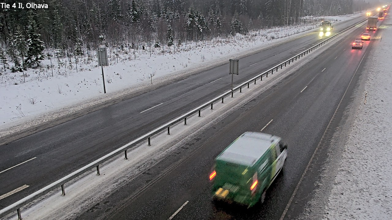 Weather Camera Image Väg 4, Ii, Olhava, Ii, Pohjois-Pohjanmaa