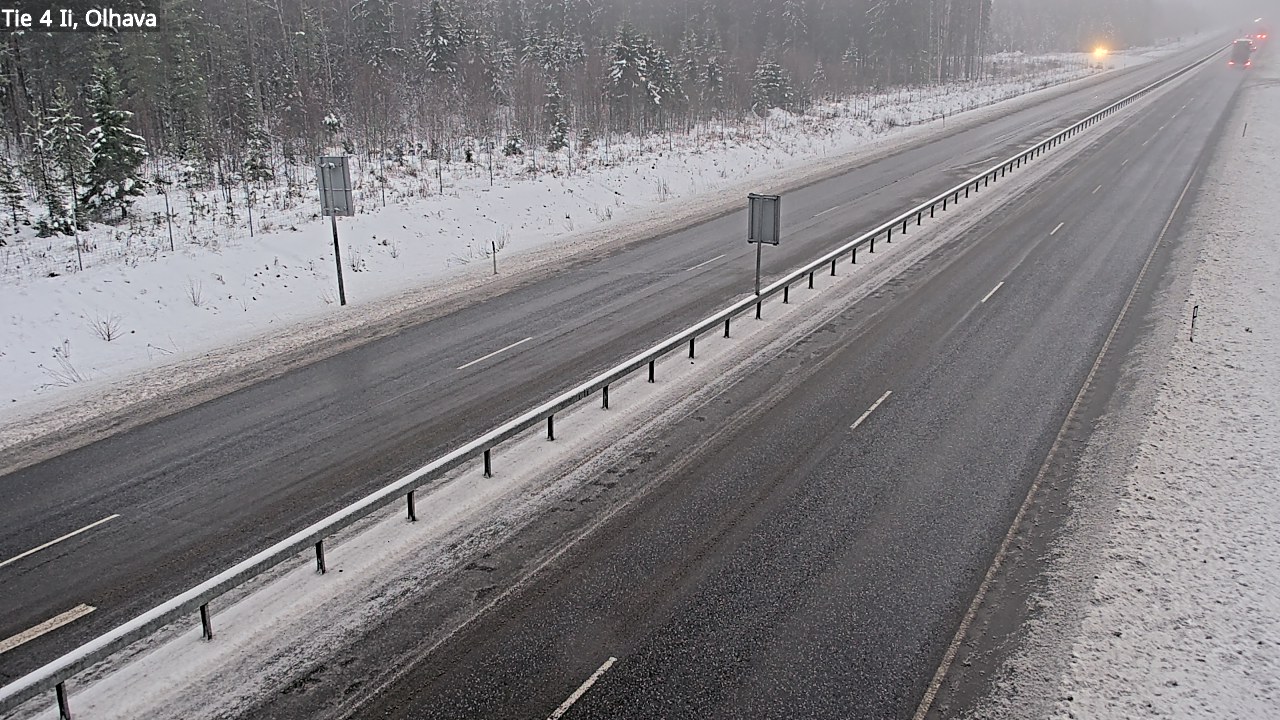 Weather Camera Image Väg 4, Ii, Olhava, Ii, Pohjois-Pohjanmaa