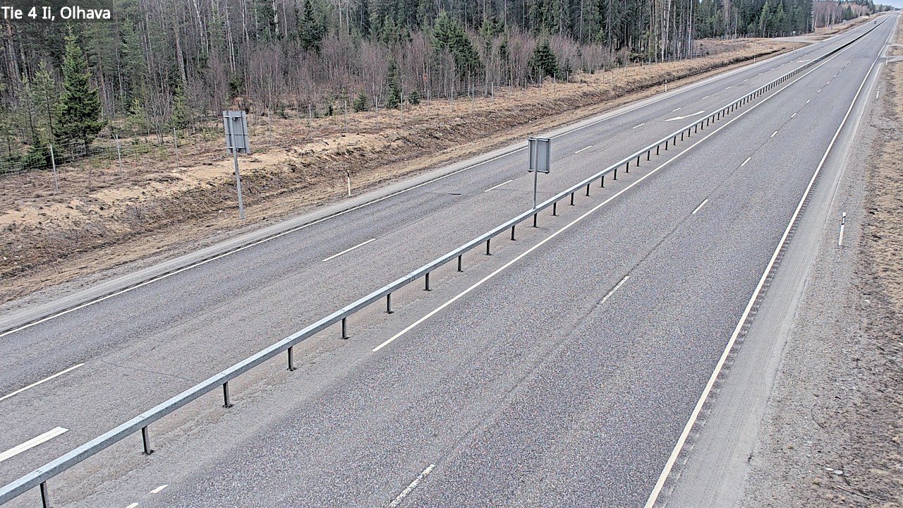 Weather Camera Image Road 4, Ii, Olhava, Ii, Pohjois-Pohjanmaa