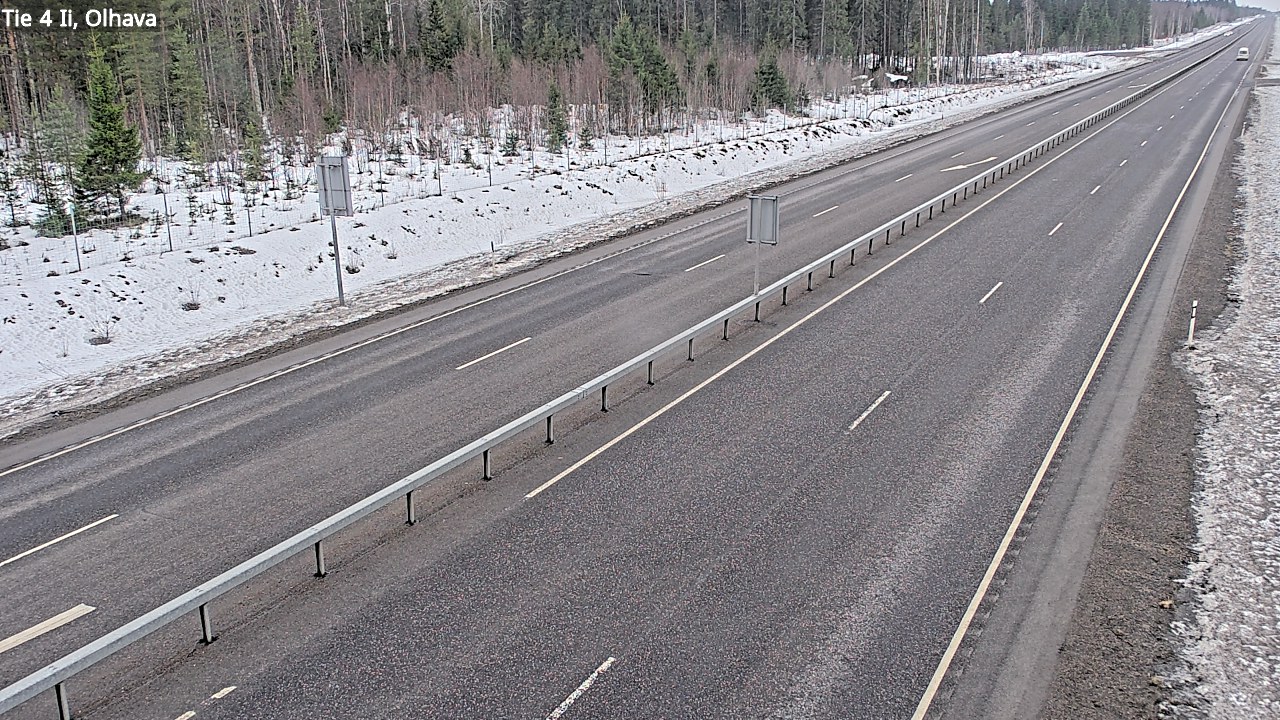 Weather Camera Image Väg 4, Ii, Olhava, Ii, Pohjois-Pohjanmaa