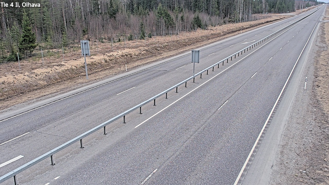 Weather Camera Image Road 4, Ii, Olhava, Ii, Pohjois-Pohjanmaa