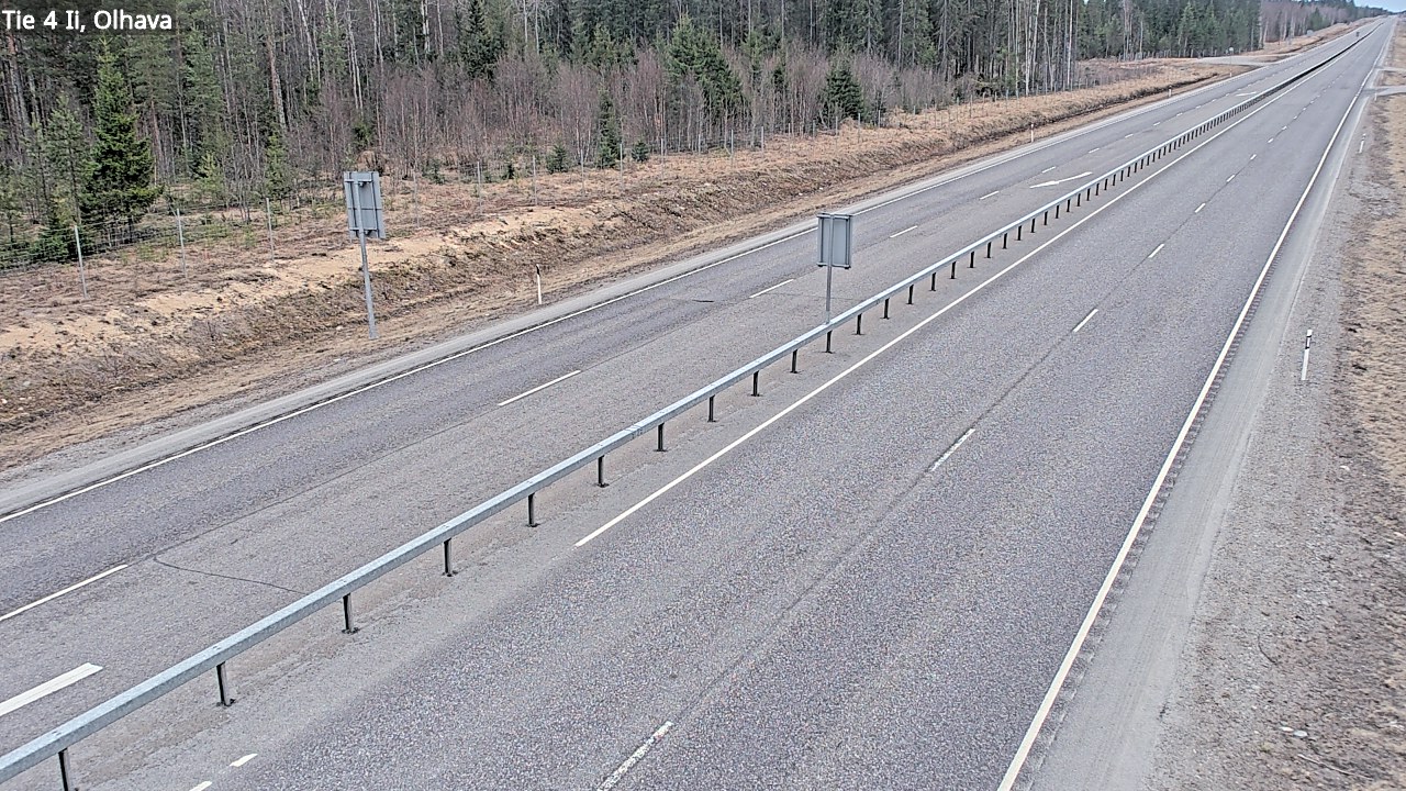 Weather Camera Image Road 4, Ii, Olhava, Ii, Pohjois-Pohjanmaa