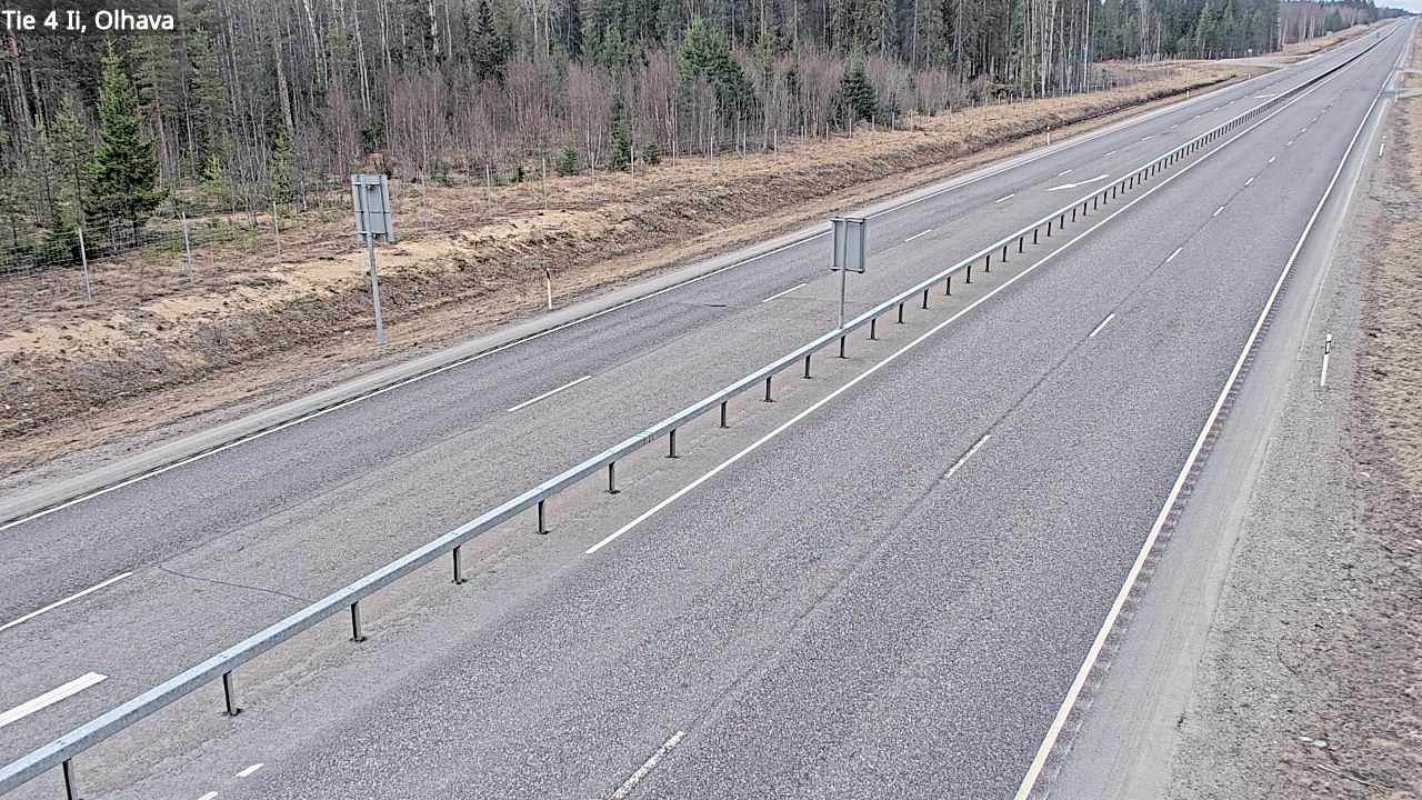 Weather Camera Image Road 4, Ii, Olhava, Ii, Pohjois-Pohjanmaa