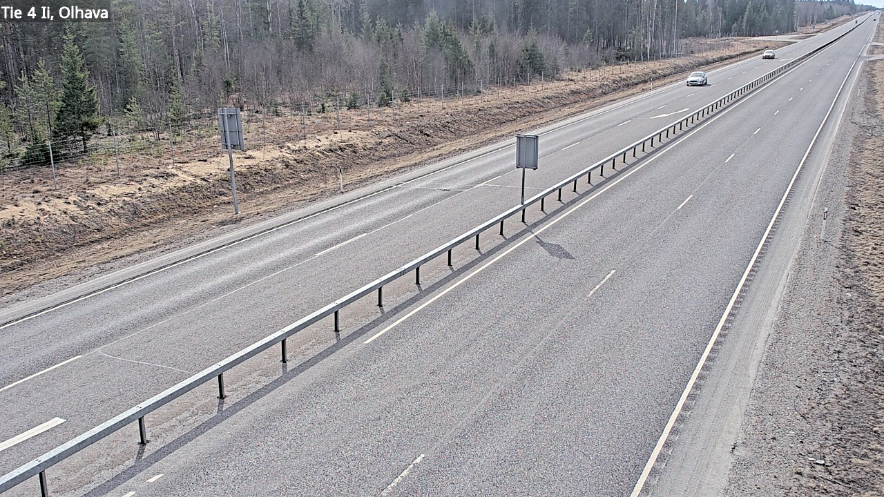 Weather Camera Image Väg 4, Ii, Olhava, Ii, Pohjois-Pohjanmaa