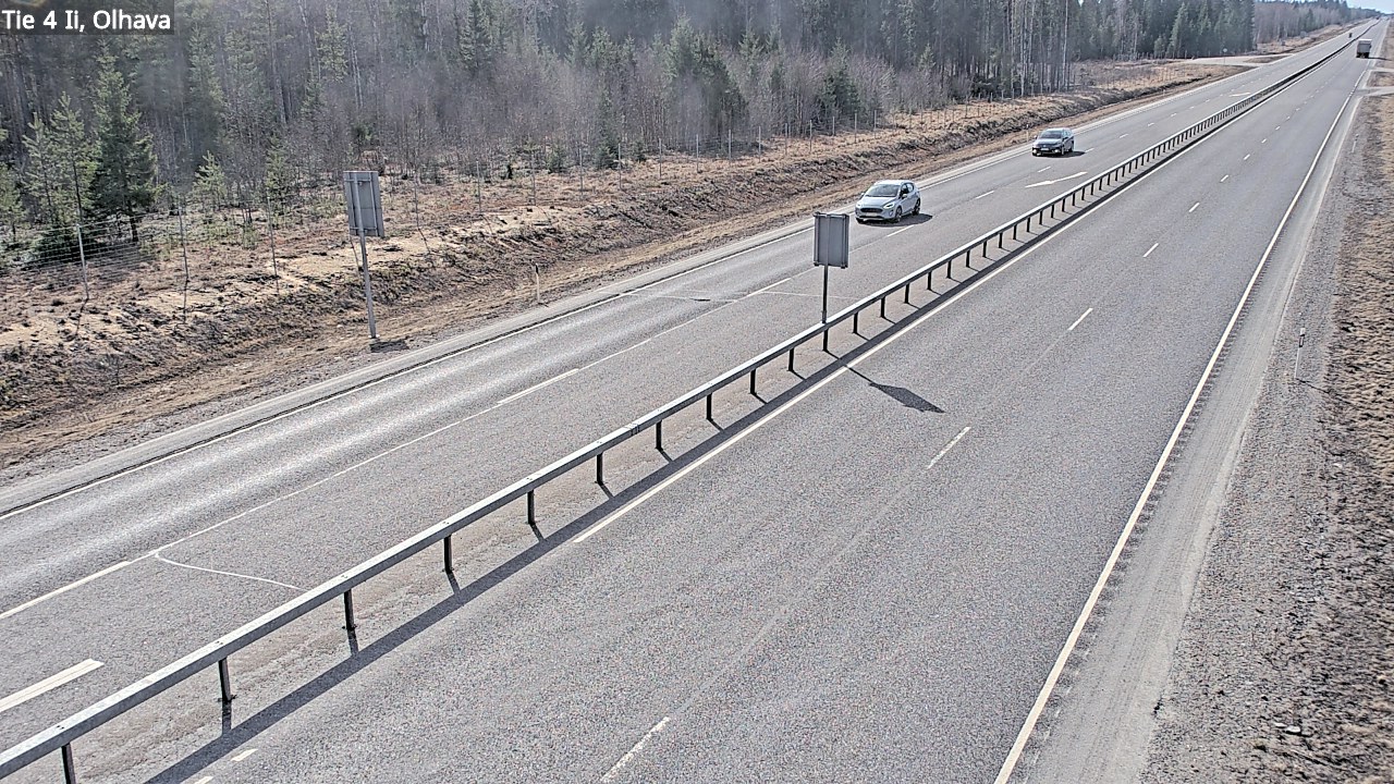 Weather Camera Image Väg 4, Ii, Olhava, Ii, Pohjois-Pohjanmaa