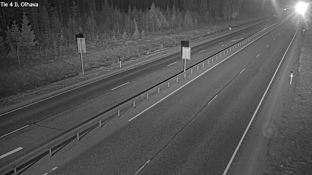 Weather Camera Image Road 4, Ii, Olhava, Ii, Pohjois-Pohjanmaa