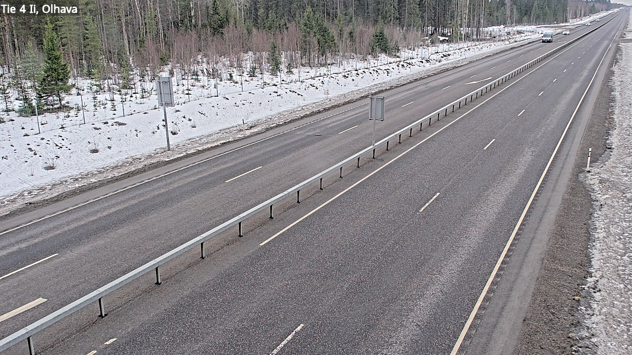 Weather Camera Image Väg 4, Ii, Olhava, Ii, Pohjois-Pohjanmaa