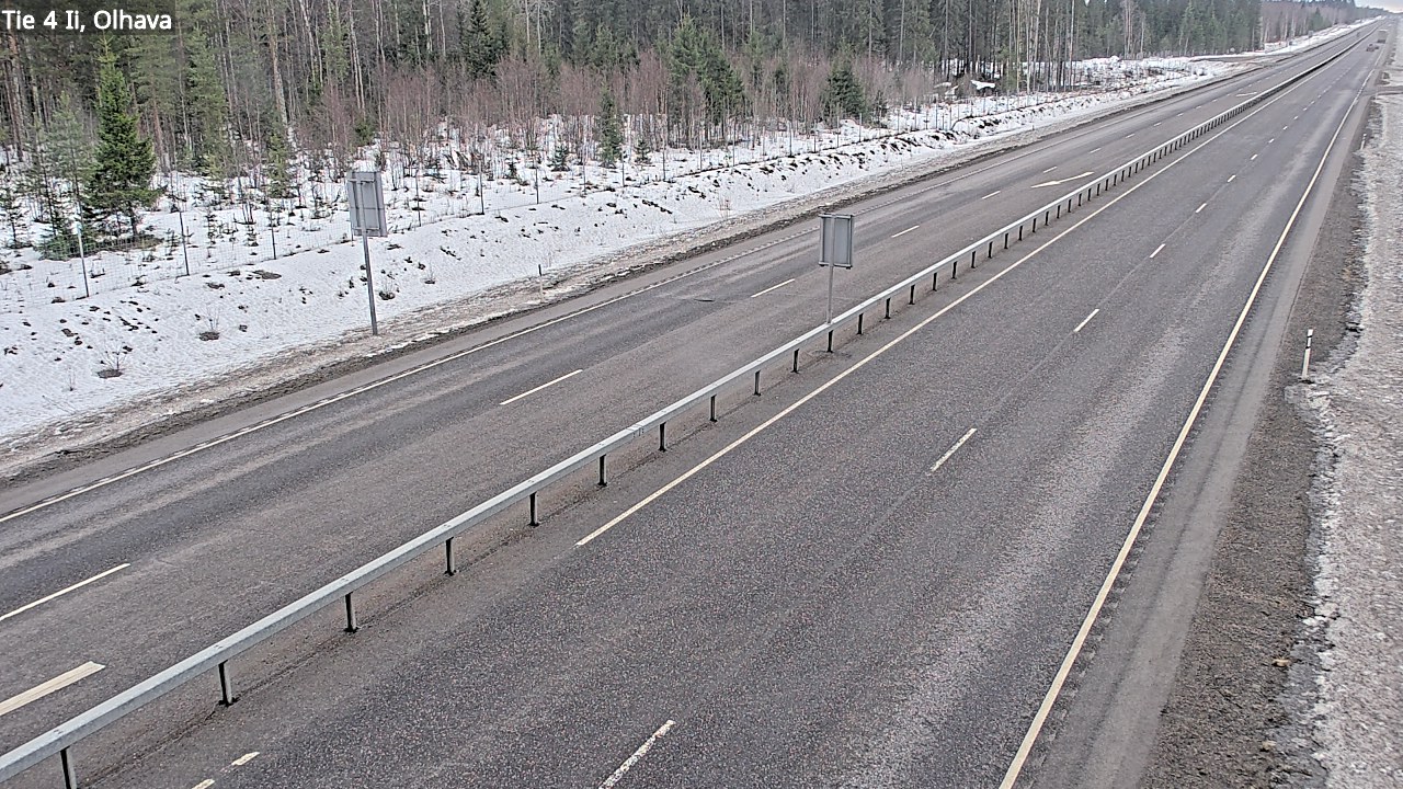 Weather Camera Image Väg 4, Ii, Olhava, Ii, Pohjois-Pohjanmaa