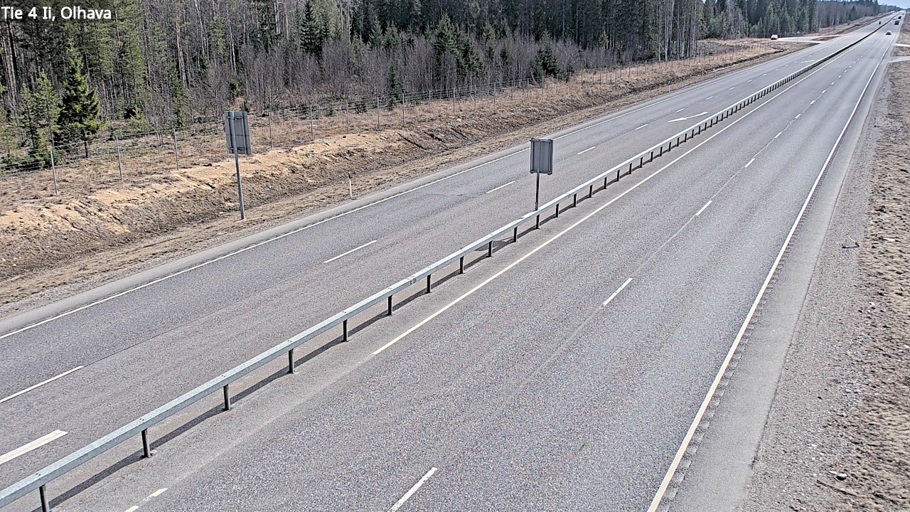 Weather Camera Image Road 4, Ii, Olhava, Ii, Pohjois-Pohjanmaa