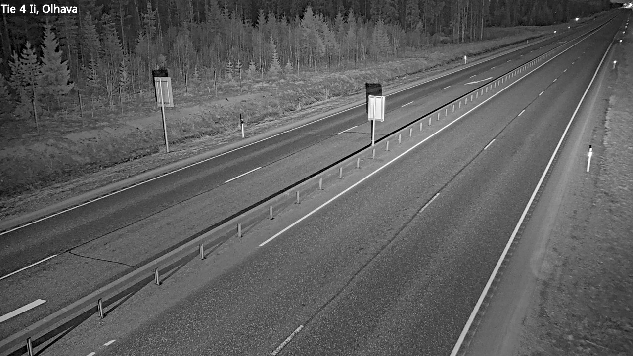 Weather Camera Image Road 4, Ii, Olhava, Ii, Pohjois-Pohjanmaa