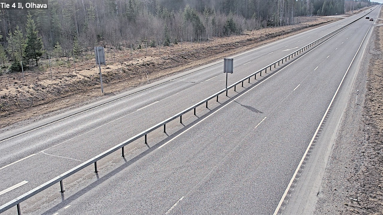 Weather Camera Image Väg 4, Ii, Olhava, Ii, Pohjois-Pohjanmaa
