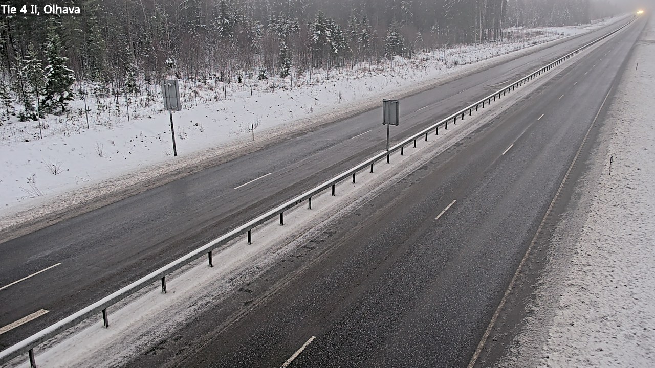 Weather Camera Image Väg 4, Ii, Olhava, Ii, Pohjois-Pohjanmaa