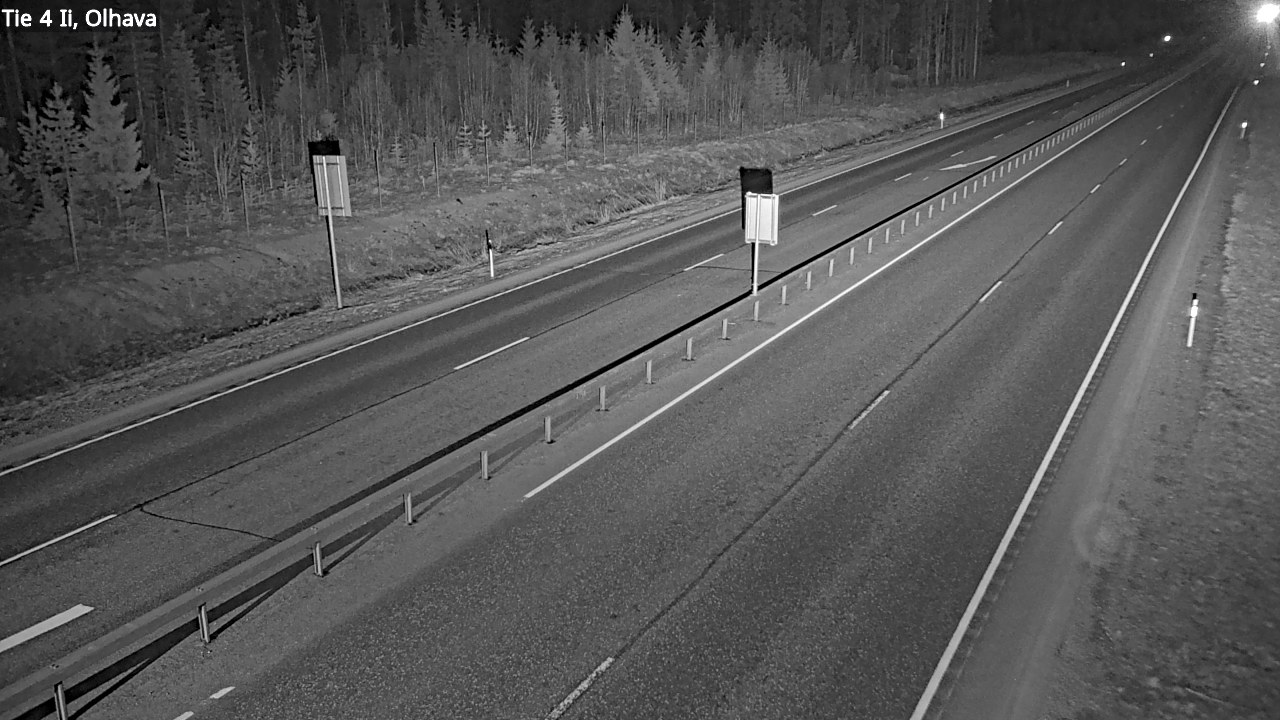 Weather Camera Image Road 4, Ii, Olhava, Ii, Pohjois-Pohjanmaa