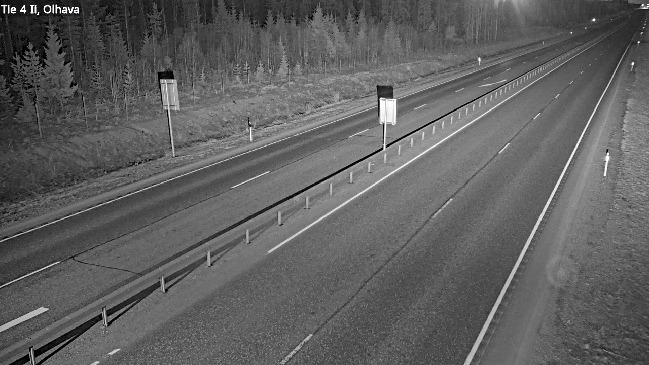 Weather Camera Image Road 4, Ii, Olhava, Ii, Pohjois-Pohjanmaa