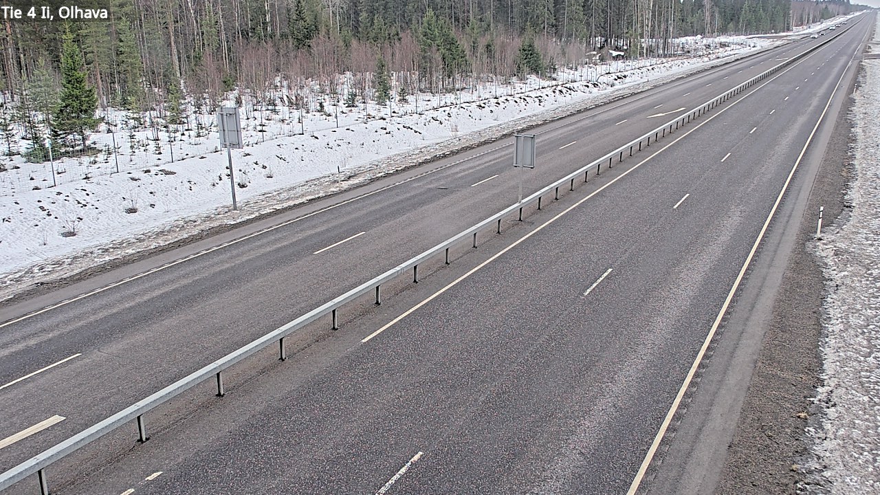Weather Camera Image Väg 4, Ii, Olhava, Ii, Pohjois-Pohjanmaa