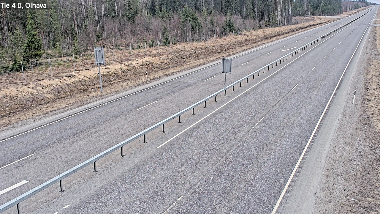 Weather Camera Image Road 4, Ii, Olhava, Ii, Pohjois-Pohjanmaa