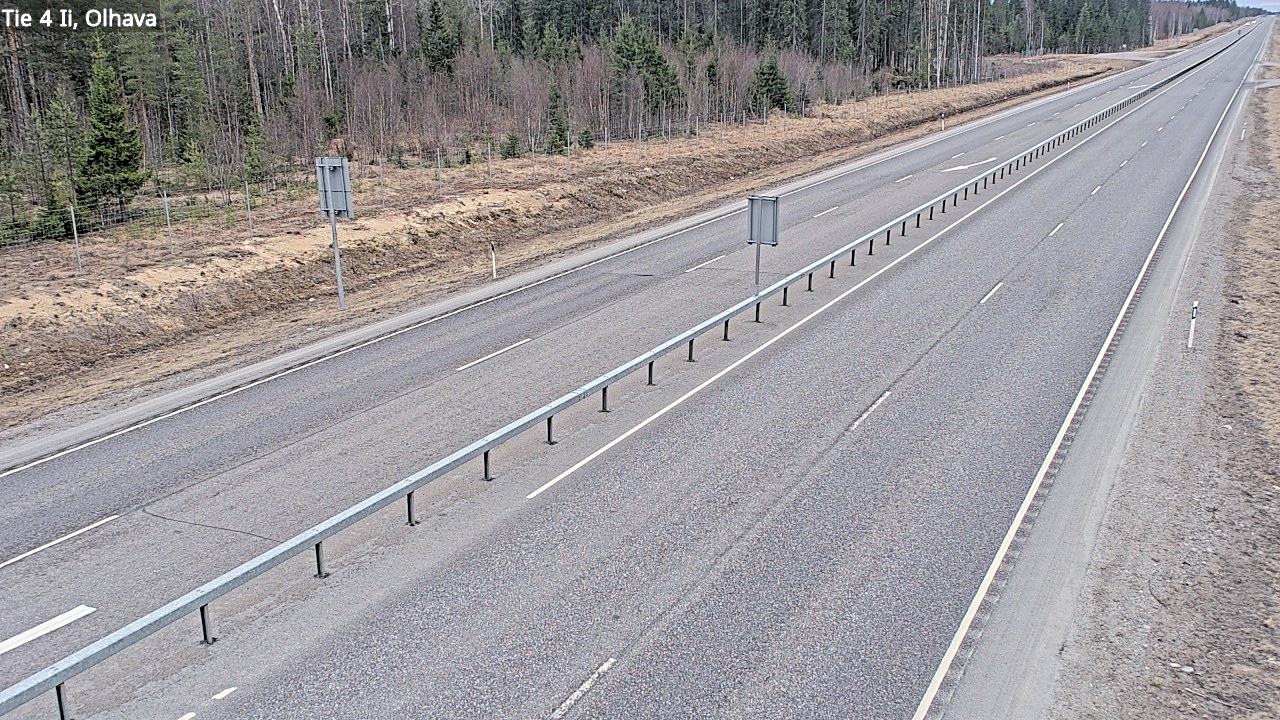 Weather Camera Image Road 4, Ii, Olhava, Ii, Pohjois-Pohjanmaa