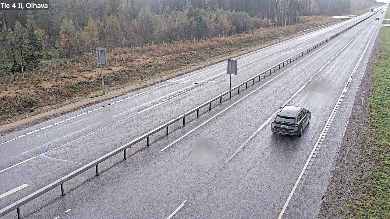 Weather Camera Image Väg 4, Ii, Olhava, Ii, Pohjois-Pohjanmaa