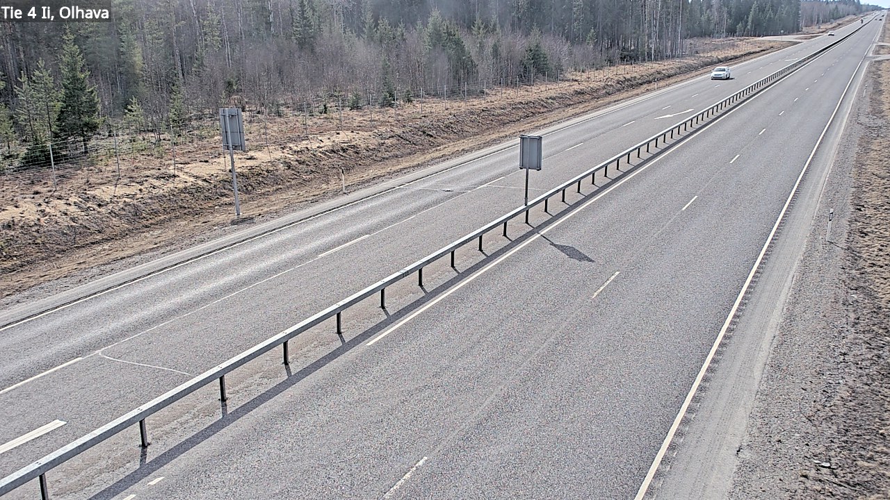 Weather Camera Image Väg 4, Ii, Olhava, Ii, Pohjois-Pohjanmaa