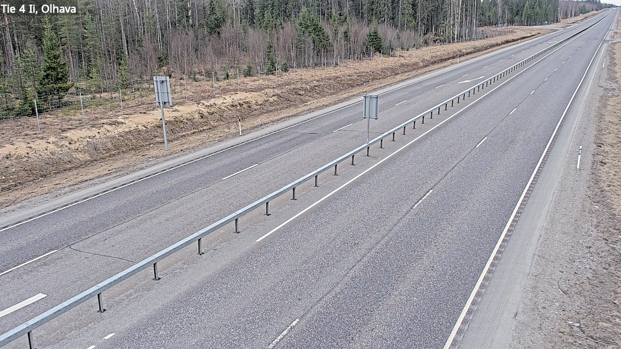 Weather Camera Image Road 4, Ii, Olhava, Ii, Pohjois-Pohjanmaa