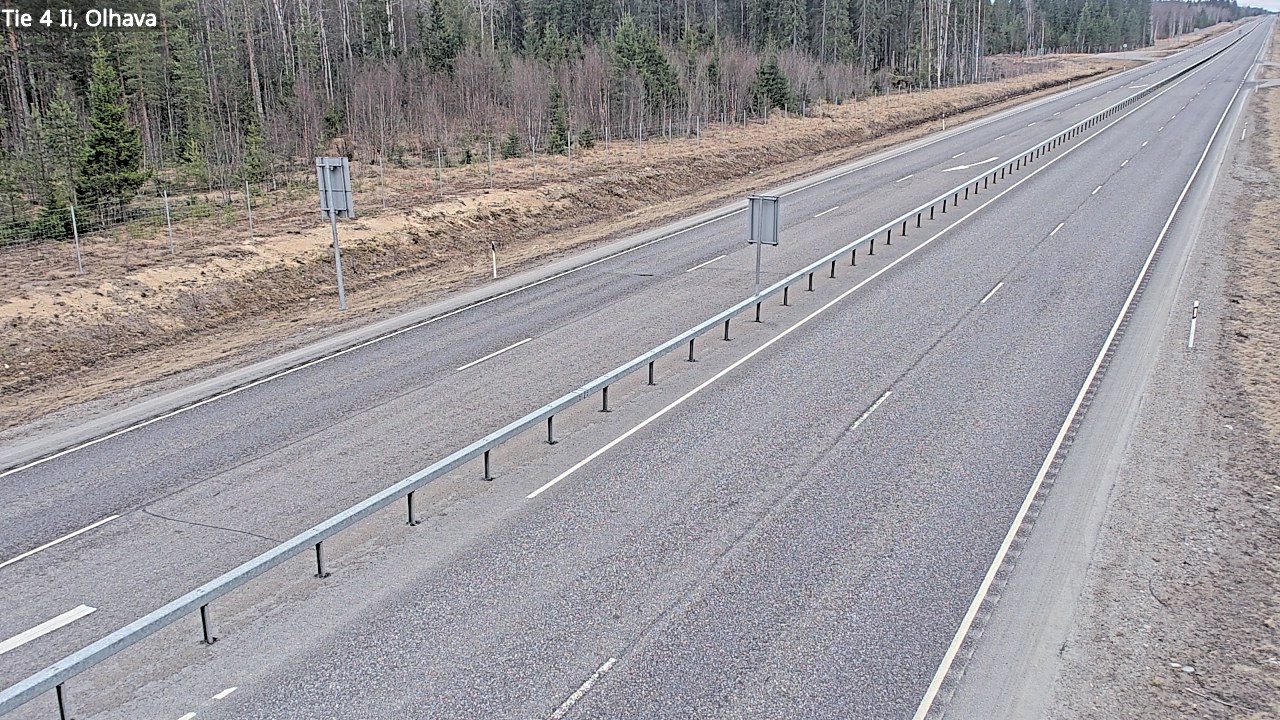 Weather Camera Image Road 4, Ii, Olhava, Ii, Pohjois-Pohjanmaa