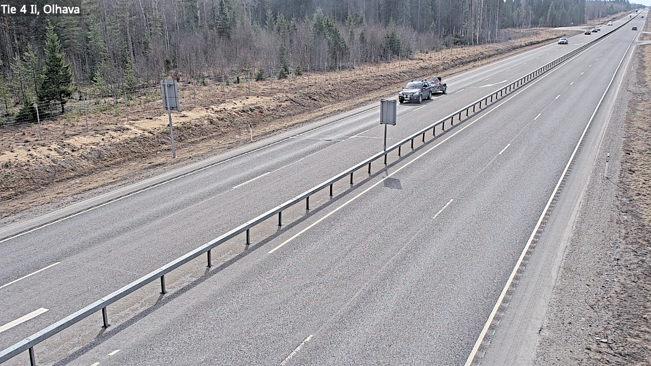 Weather Camera Image Väg 4, Ii, Olhava, Ii, Pohjois-Pohjanmaa
