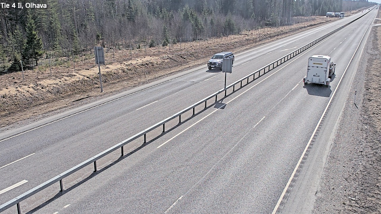 Weather Camera Image Väg 4, Ii, Olhava, Ii, Pohjois-Pohjanmaa