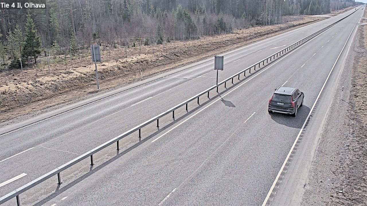 Weather Camera Image Väg 4, Ii, Olhava, Ii, Pohjois-Pohjanmaa