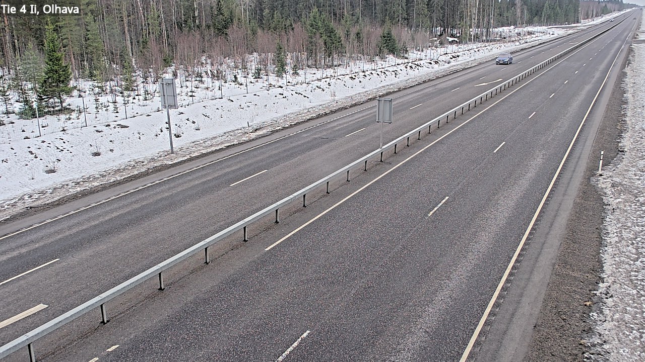 Weather Camera Image Väg 4, Ii, Olhava, Ii, Pohjois-Pohjanmaa