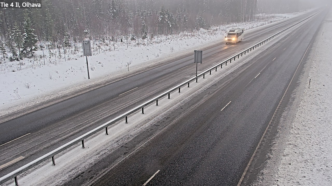 Weather Camera Image Väg 4, Ii, Olhava, Ii, Pohjois-Pohjanmaa