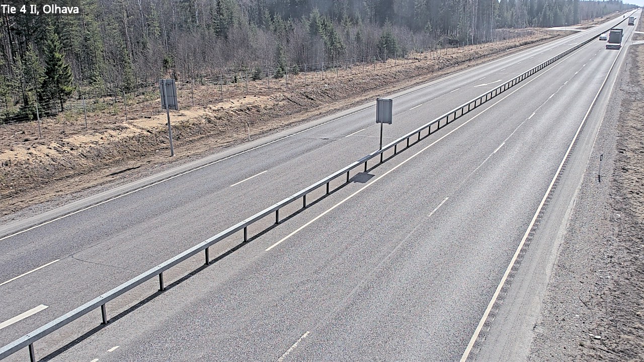 Weather Camera Image Väg 4, Ii, Olhava, Ii, Pohjois-Pohjanmaa