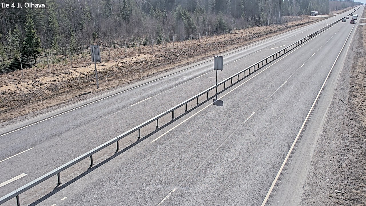 Weather Camera Image Väg 4, Ii, Olhava, Ii, Pohjois-Pohjanmaa