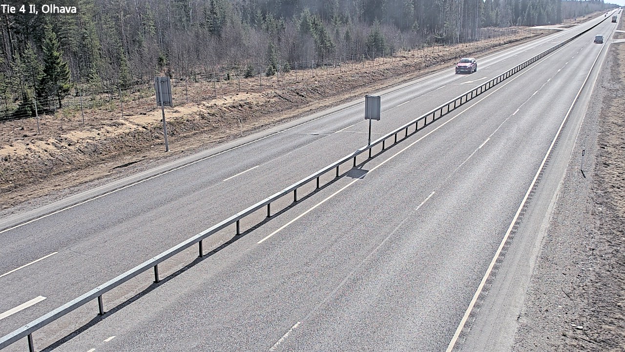 Weather Camera Image Väg 4, Ii, Olhava, Ii, Pohjois-Pohjanmaa