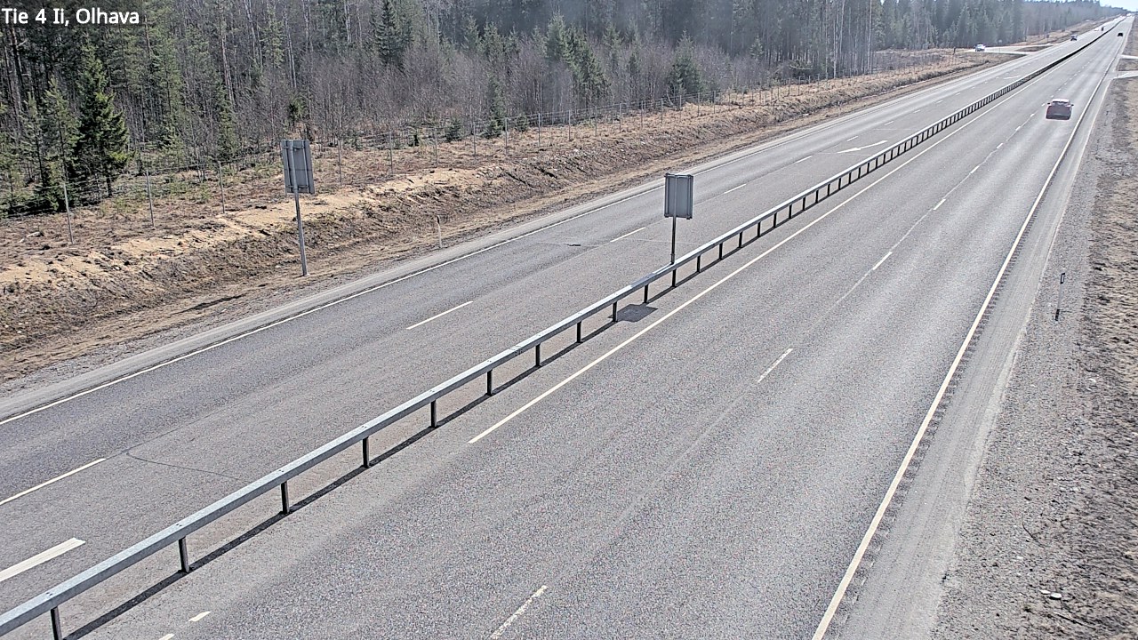 Weather Camera Image Väg 4, Ii, Olhava, Ii, Pohjois-Pohjanmaa