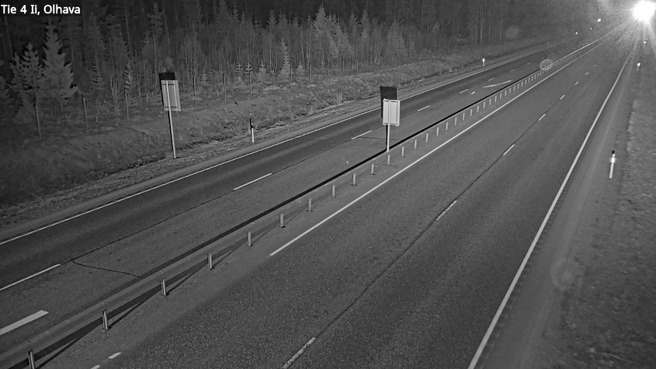 Weather Camera Image Road 4, Ii, Olhava, Ii, Pohjois-Pohjanmaa