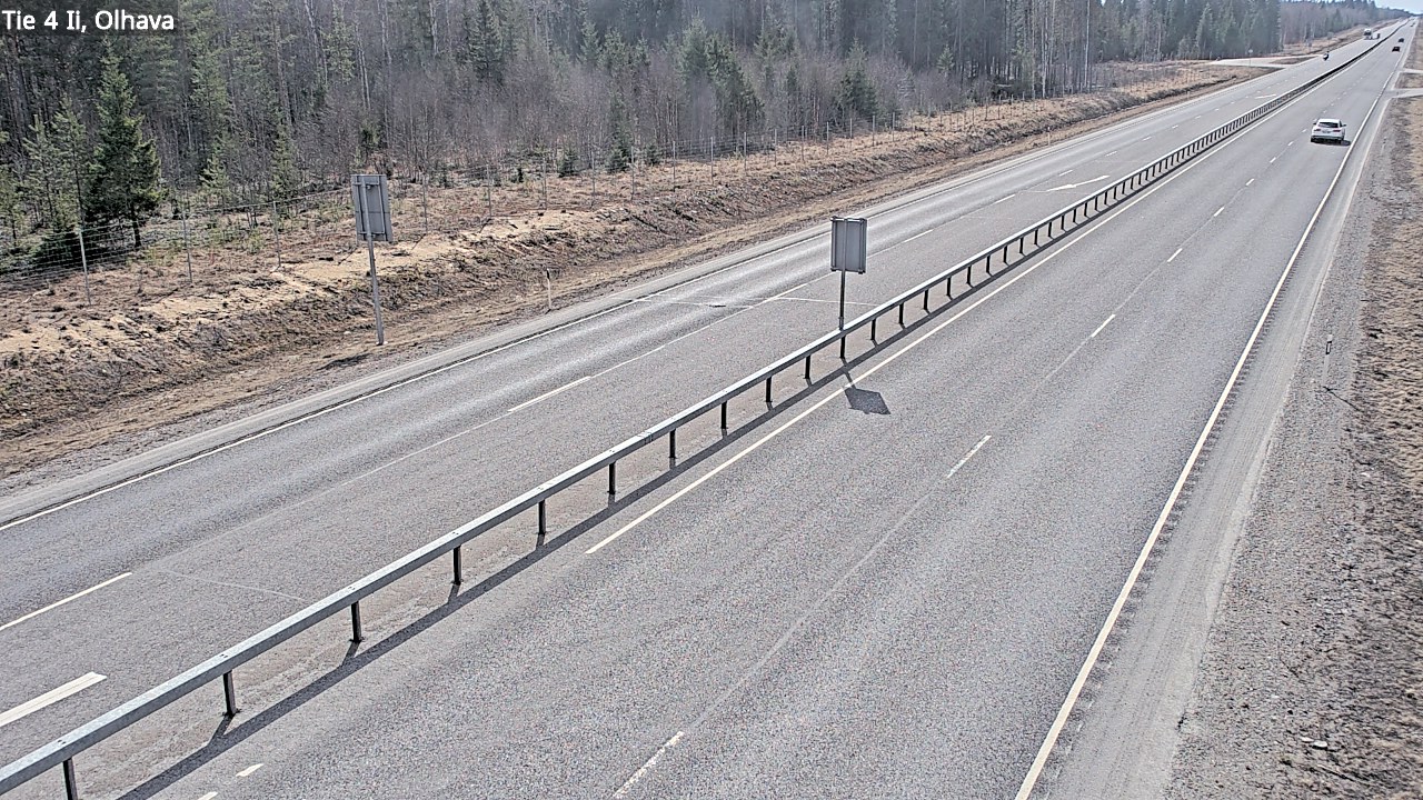 Weather Camera Image Väg 4, Ii, Olhava, Ii, Pohjois-Pohjanmaa