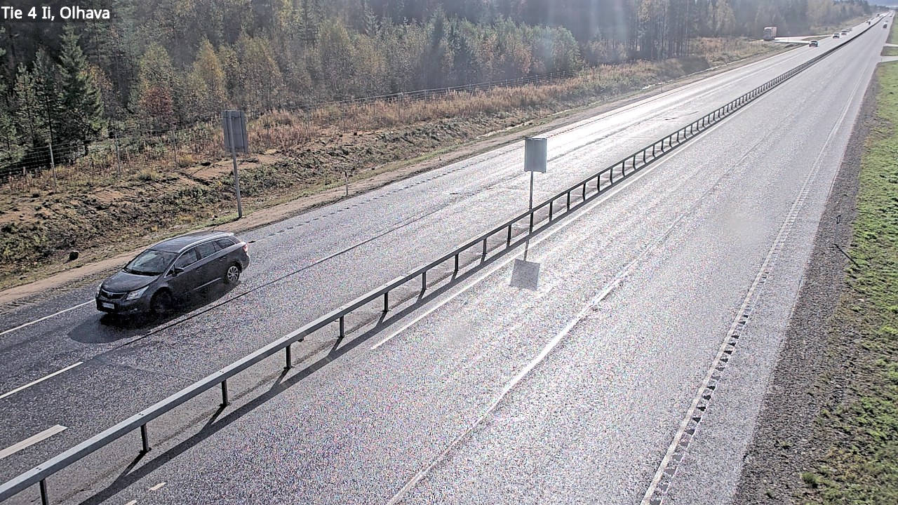 Weather Camera Image Väg 4, Ii, Olhava, Ii, Pohjois-Pohjanmaa