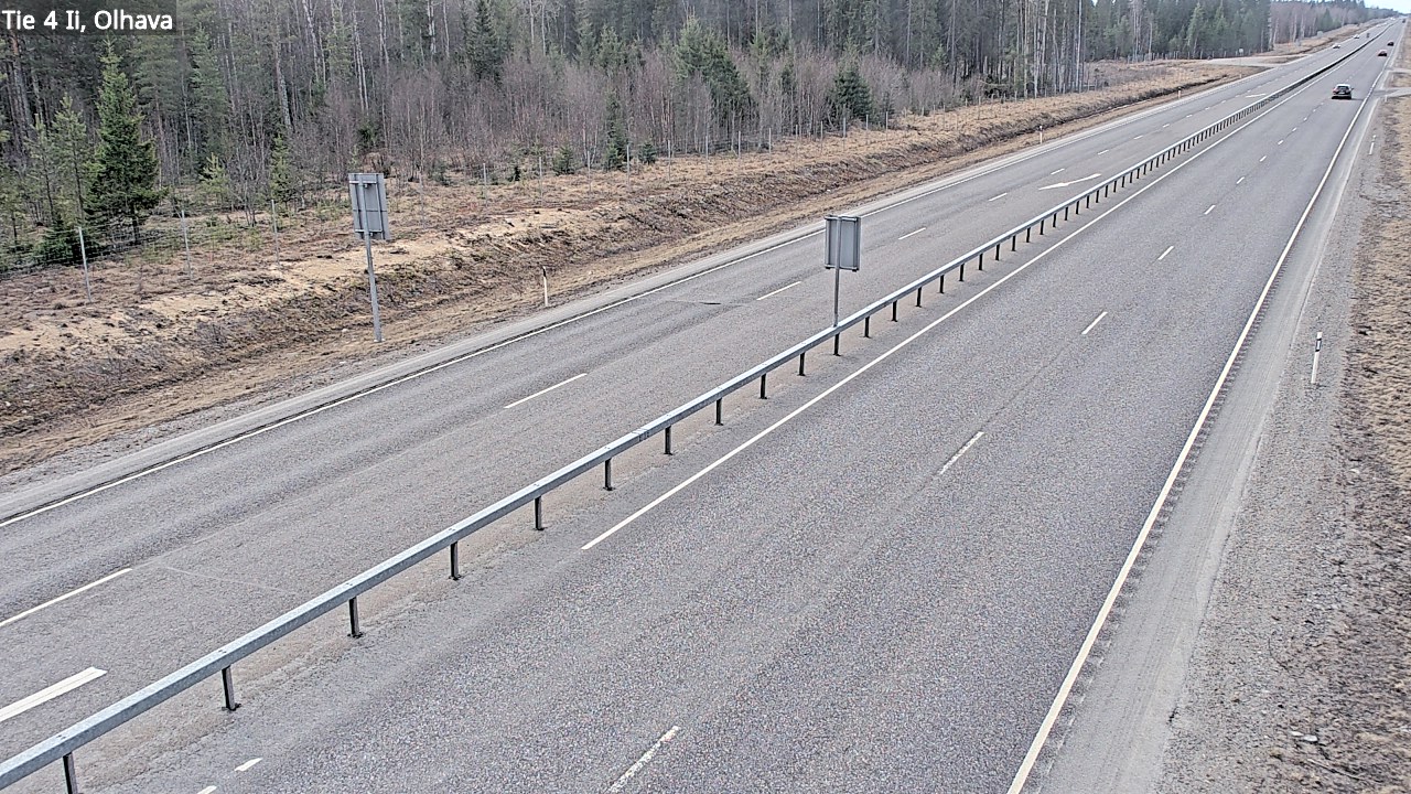 Weather Camera Image Väg 4, Ii, Olhava, Ii, Pohjois-Pohjanmaa