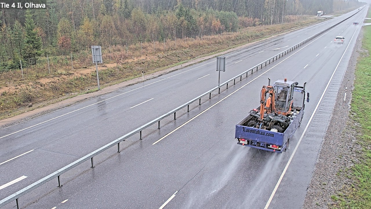 Weather Camera Image Väg 4, Ii, Olhava, Ii, Pohjois-Pohjanmaa