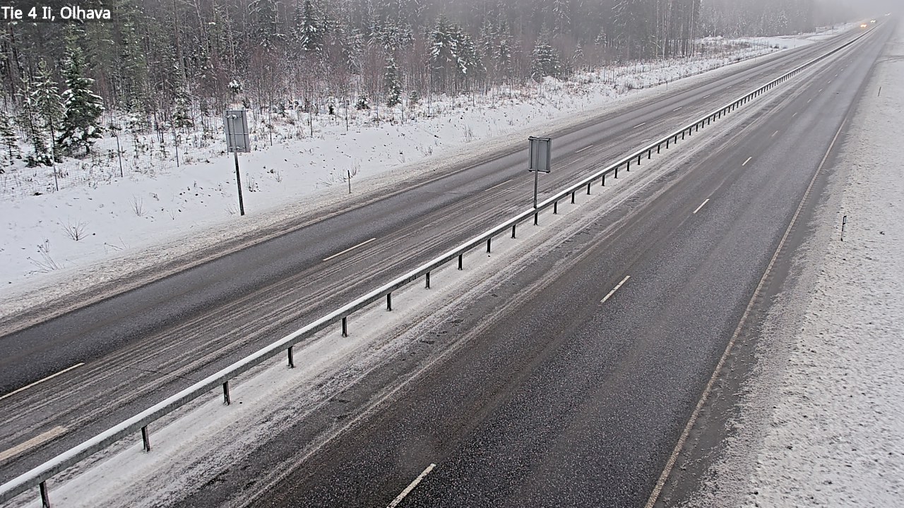 Weather Camera Image Väg 4, Ii, Olhava, Ii, Pohjois-Pohjanmaa