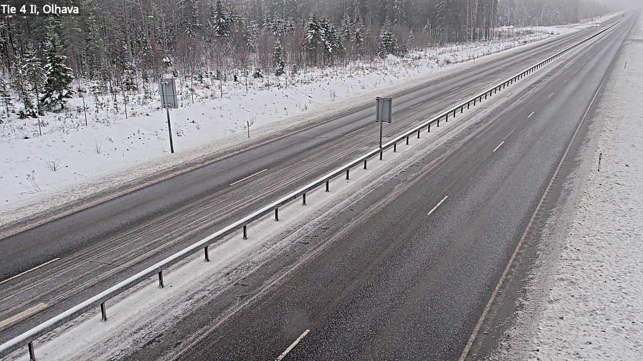 Weather Camera Image Väg 4, Ii, Olhava, Ii, Pohjois-Pohjanmaa