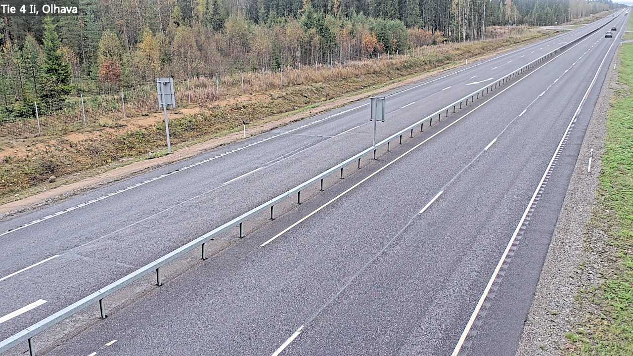 Weather Camera Image Väg 4, Ii, Olhava, Ii, Pohjois-Pohjanmaa