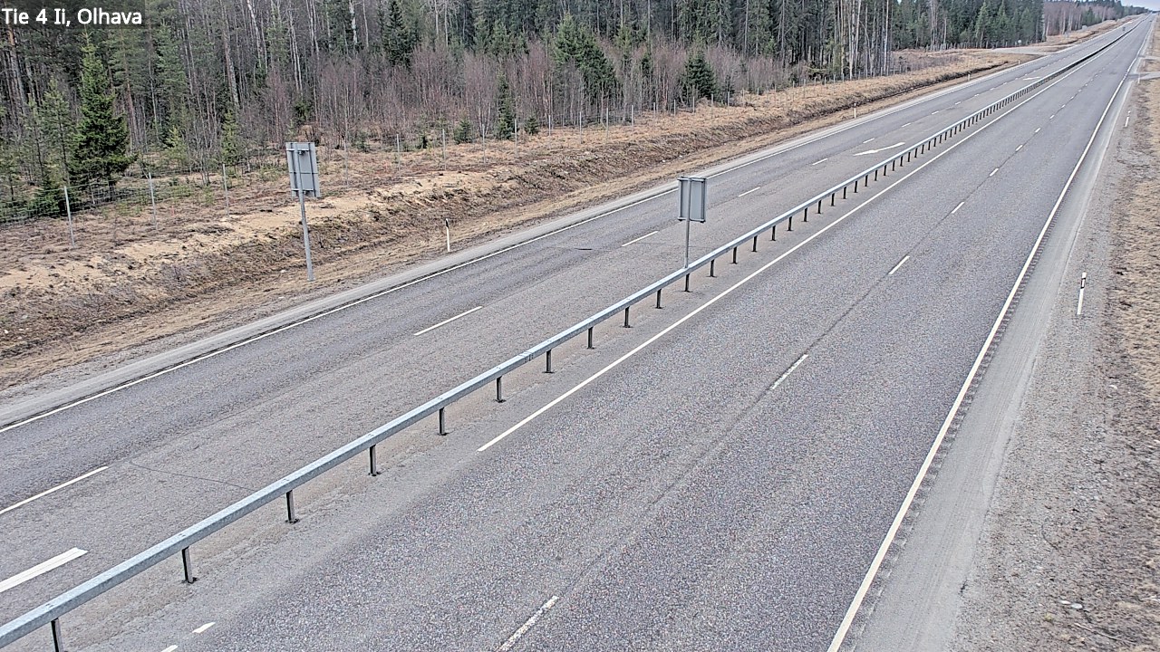 Weather Camera Image Road 4, Ii, Olhava, Ii, Pohjois-Pohjanmaa