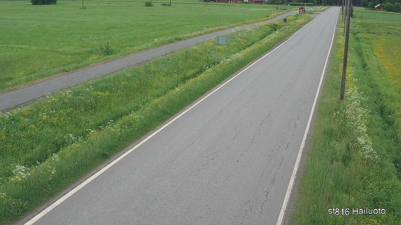Weather Camera Image Väg 816 Hailuoto, Hailuoto, Pohjois-Pohjanmaa
