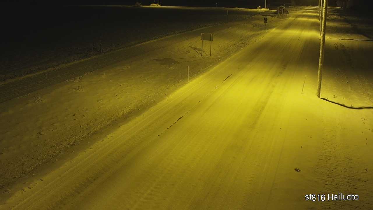 Weather Camera Image Väg 816 Hailuoto, Hailuoto, Pohjois-Pohjanmaa