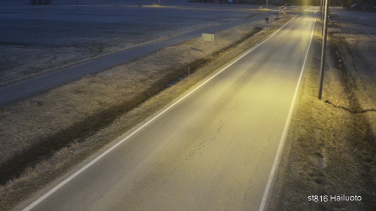 Weather Camera Image Road 816 Hailuoto, Hailuoto, Pohjois-Pohjanmaa