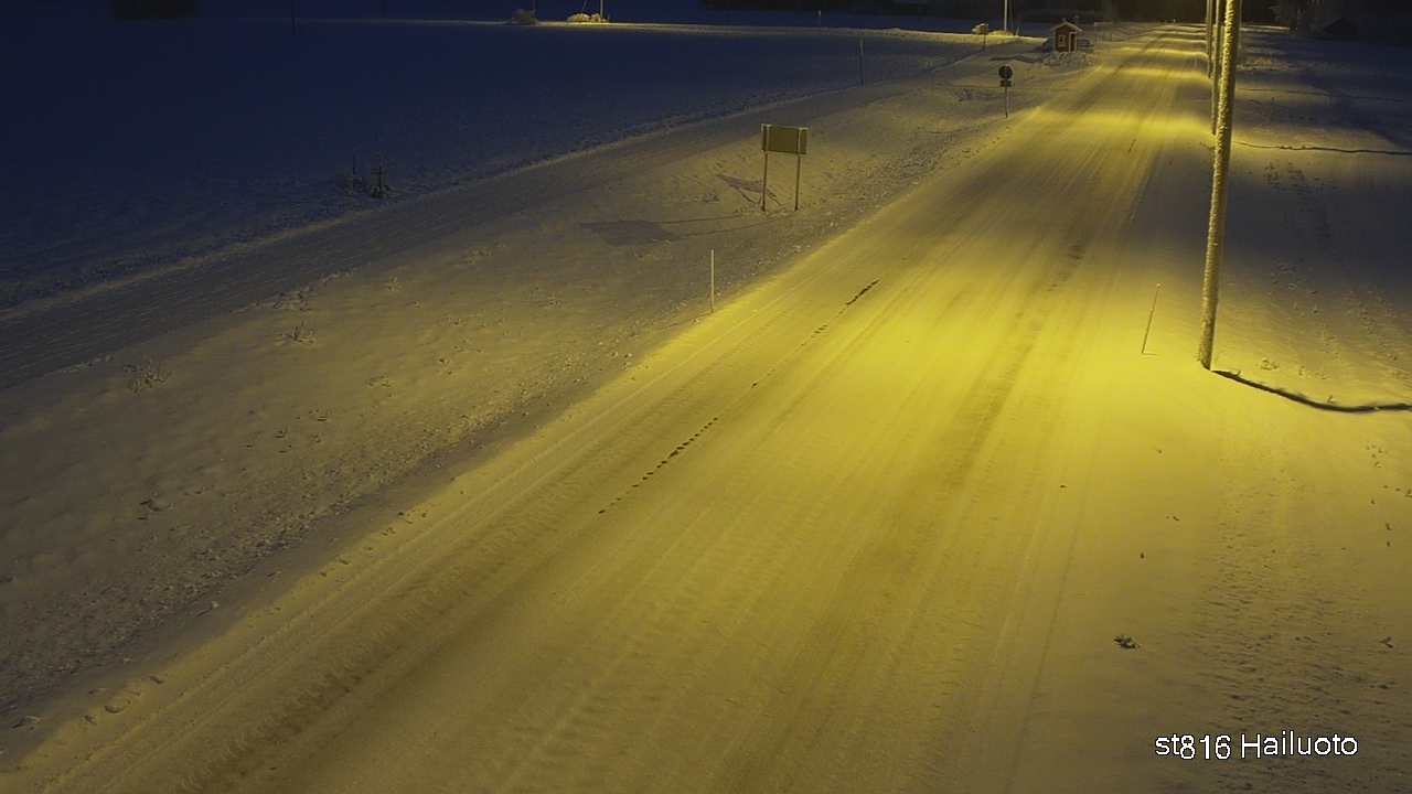 Weather Camera Image Road 816 Hailuoto, Hailuoto, Pohjois-Pohjanmaa