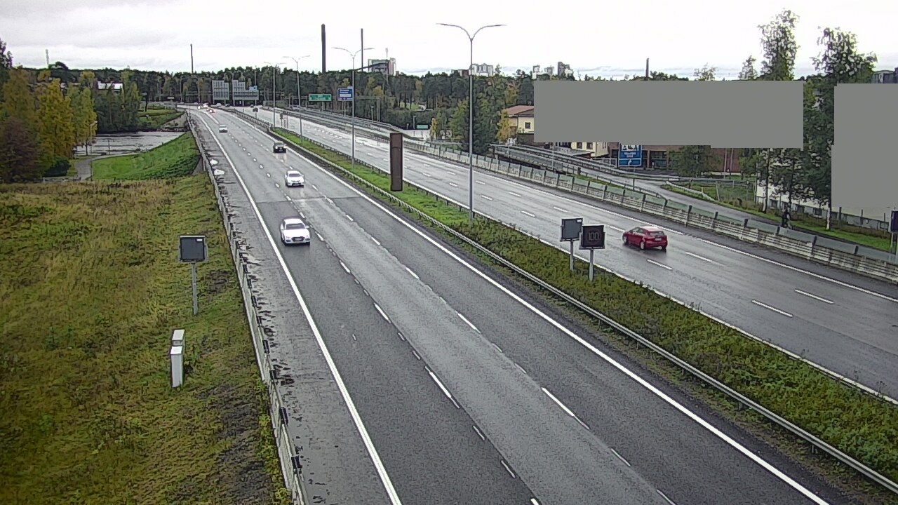 Weather Camera Image Road 4 Oulu, Intiö, Oulu, Pohjois-Pohjanmaa